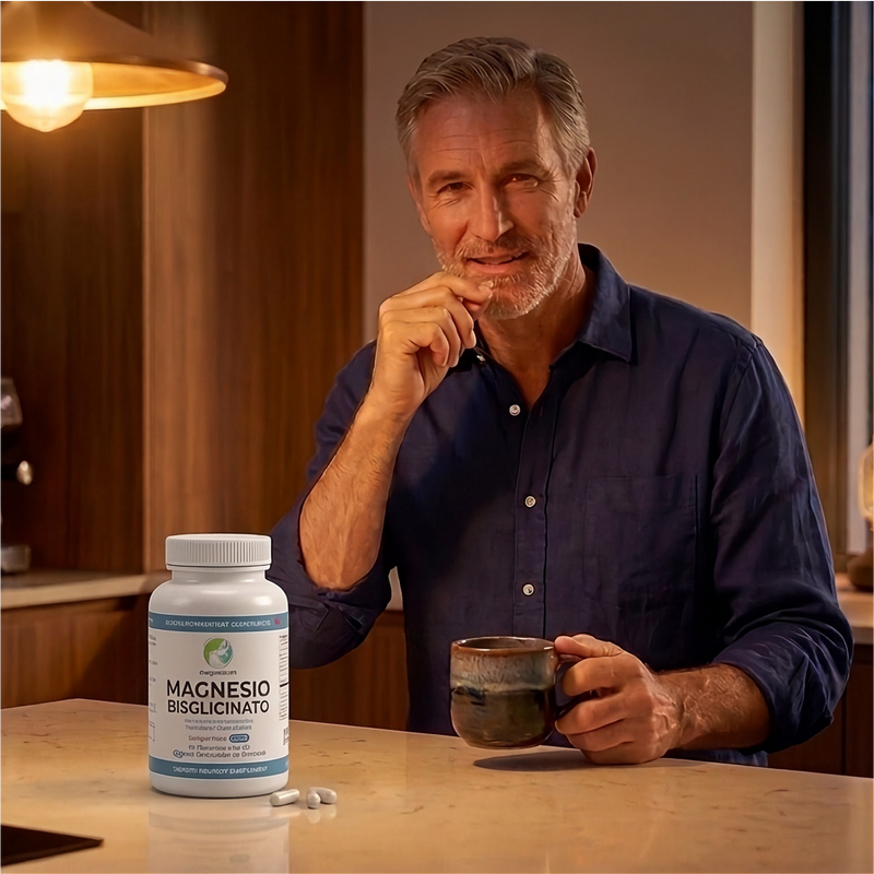 Suplemento de magnesio glicinato